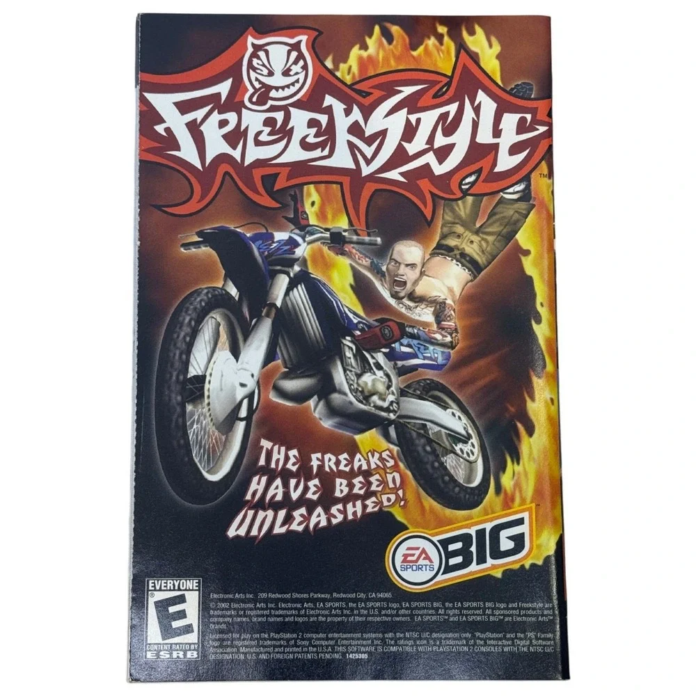 Sled Storm EA Sports BIG PlayStation 2‎ PS2 Video Game Manual Only